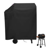 Agustone grill cover on Char-Griller E1515 22x32x41 protects against rain and wind