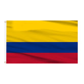 AhfuLife Colombia flag 3x5ft front view for outdoor wall or porch display.