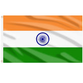 AhfuLife India flag 3x5ft outdoor view for wall or balcony decor