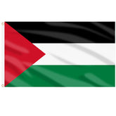 AhfuLife Palestine flag 3x5 ft full view ideal for outdoor display