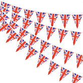 AhfuLife Union Jack pennant flags for vibrant indoor or outdoor UK themed decor.