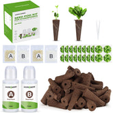 Ahopegarden hydroponic pods kit open box showing contents for quick setup