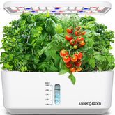 Ahopegarden indoor hydroponic garden with 10 pods for fresh herbs.