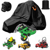 Aibiley zero-turn mower cover front view protects deck from rain and sun