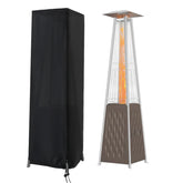Aidetech patio heater cover 87in height protects outdoor heater from weather.
