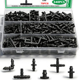 Aienxn drip irrigation kit box with durable fittings for easy garden setup