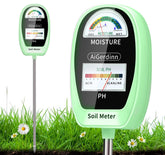 AiGerdinn soil test kit dual-dial overview for simple plant care readings.