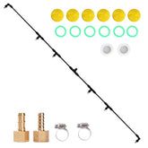 Aimela 6-nozzle boom wand covers wide area for garden spraying.