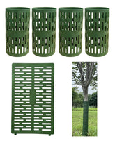 AireKouzia Tree Trunk Protectors four piece set ready to wrap around trunks for protection