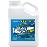 Airmax Pond Dye Plus Twilight Blue bottle pour enhances color and water depth