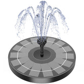 AISITIN 2.5W solar bird-bath-pump powers on in sunlight to refresh garden water