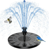 AISITIN outdoor solar garden fountain with 3.5W pump for vibrant backyard water display