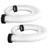 AISunGoo two-piece pool hoses, 59-inch length, ideal for easy above-ground pool replacement.