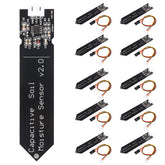 AITRIP capacitive soil moisture sensor 10-pack in packaging for easy inventory