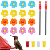 Aiyorse replacement flowers pack for hummingbird feeders adds color and durability.