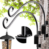 AJART bird feeder hanger with swivel, 16-inch reach for flexible outdoor layouts.