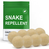 AJOQFKTD snake repellent ball pack-8 deters snakes with long-lasting scent for outdoor spaces.