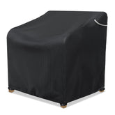 AKEfit patio chair cover on lawn protecting outdoor furniture from weather