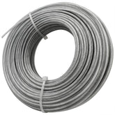 Akuoly grass trimmer line with nylon surface and steel core for tougher weeds