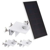 ALERTCAM gutter mount side view for durable outdoor use with Arlo panel