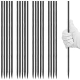 Alffun 12-inch rebar stakes pack shot showing durable outdoor anchors.