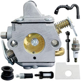 ALFUL Ruixing MS170 carburetor front view for reliable replacement
