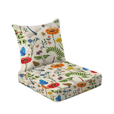 All Smiles outdoor chair cushion front view showcases weatherproof comfort for patios.