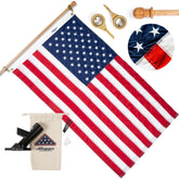 Allegiance Flag Supply American flag with embroidered stars for durable ceremonial displays