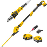 Alloyman 2in1 hedge-trimmer attachment with 16inch blade for clean, precise hedges