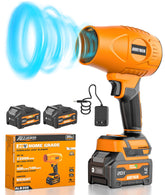 Alloyman cordless 20V leaf blower for unrestricted outdoor cleaning