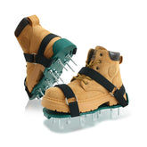 Alocre lawn aerator shoes with durable ABS sole for long-lasting performance.