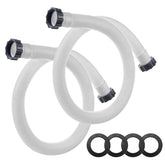 Alocs 1.5-inch pool hose replacement for Intex 29060E, flexible and durable for pumps.