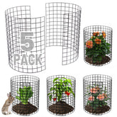 Alphatool bunny barricade semi circular protects garden plants from rabbits