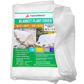 AlpineReach frost-protection plant cover shielding crops in 10x30 ft rows