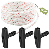 Alrhipvm pull cord 33ft 3.5mm for reliable lawn mower starts.