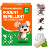 Altaz mouse repellent indoor pack 12 keeps pests away with natural peppermint balls.