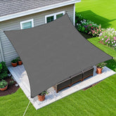 Amagenix sun shade sail 16x20 curved edge over patio, providing shade and UV protection