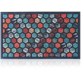 AMARU DOOR MATS Hive 18x30 front door mat traps dirt and moisture, keeping entry clean.