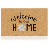 AMARU DOOR MATS coir surface texture for a stylish entryway.