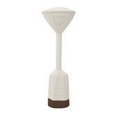 Amazon Basics stand-up patio heater cover front view protecting against rain and snow