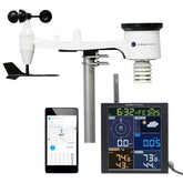 Ambient Weather WS-1965 weather station color LCD display with real-time data