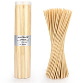AMEILOZ 12-inch bamboo skewers with sealed can packaging for fresh grilling