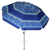 AMMSUN 7ft beach umbrella with sand anchor maintains stable shade