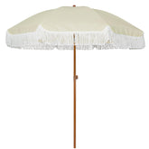 AMMSUN 7ft patio umbrella fringe tassel offers stylish shade for outdoor entertaining.