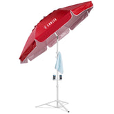 AMMSUN Shade Umbrella top 6.5ft blocks UV rays for cool shade