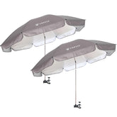 AMMSUN XL chair umbrella canopy tilt for adjustable shade on the go