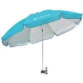 AMMSUN XL chair umbrella canopy shields sun for outdoor seating.