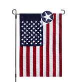 AMZFLAG embroidered American garden flag 12x18 for outdoor yard display