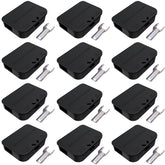 Anblak mouse station 12-pack front view, compact indoor-outdoor design.