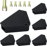 Anblak Mouse Station six-pack, top view, secure storage for items